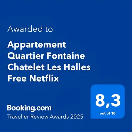 Quartier Fontaine Chatelet Les Halles Free Netflix 巴黎